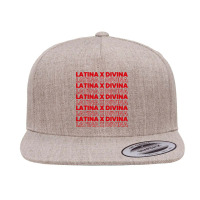 Latina Divina 5 Panel Snapback Cap | Artistshot