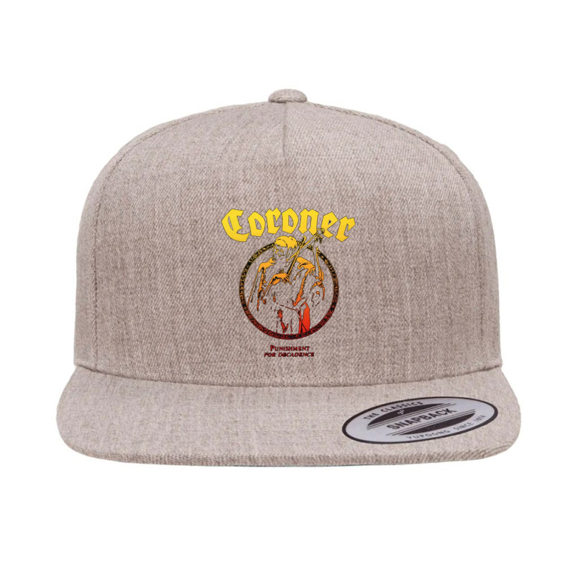 Cṏrṏnër 5 Panel Snapback Cap | Artistshot