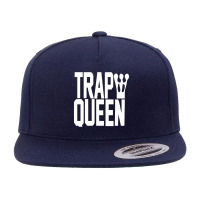 King Trap Queen New 5 Panel Snapback Cap | Artistshot