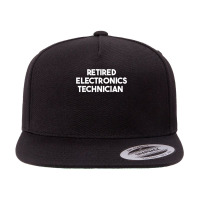 Retired Electronics Technician T Shirt 5 Panel Snapback Cap | Artistshot