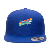 Lancaster California Retro Vintage T Shirt 5 Panel Snapback Cap | Artistshot