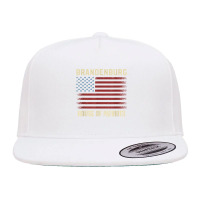 Brandenburg Last Name Surname American Flag Family T Shirt 5 Panel Snapback Cap | Artistshot