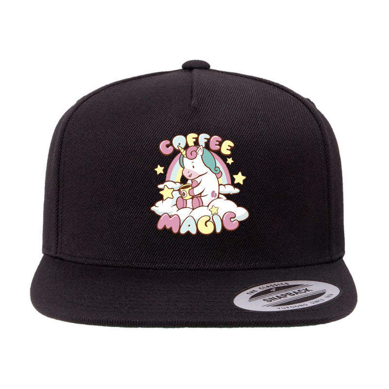 Coffee Magic T Shirtcoffee Magic Unicorn T Shirt 5 panel snapback cap by jordanianstroke | Artistshot