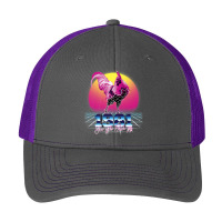 Chinese Year Of Rooster 1981 Birthday Zodiac Retrowave Retro Premium T Pa Trucker Cap | Artistshot