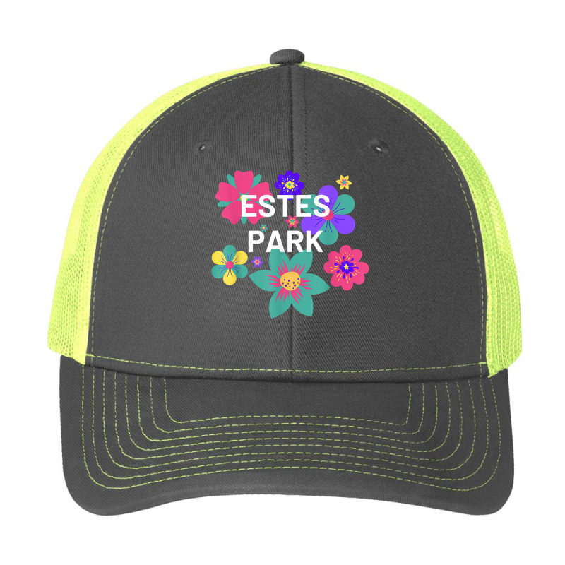 Estes Park Souvenir Floral Overlay For Women And Kids T Shirt Pa Trucker Cap by harmanyuan | Artistshot