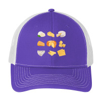 Different Types Of Cheese T  Shirt3 D Cheese Variety    Mozarella, Swi Pa Trucker Cap | Artistshot