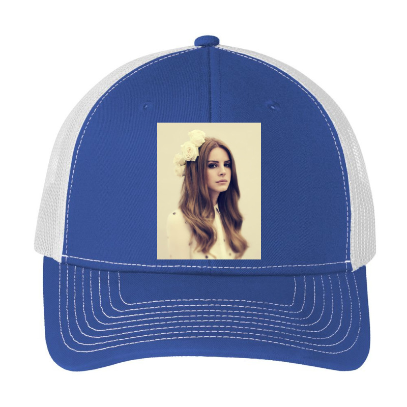 Lana Wearing Flowers On Head Pa Trucker Cap by Ella E | Artistshot