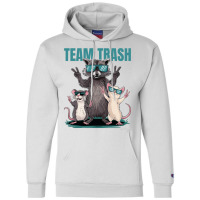 Team Trash Opossum Raccoon Rat Animals Champion Hoodie | Artistshot