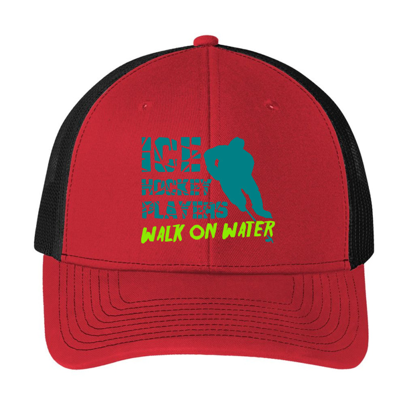 Ice Hockey Players Can Walk On Water Pa Trucker Cap | Artistshot