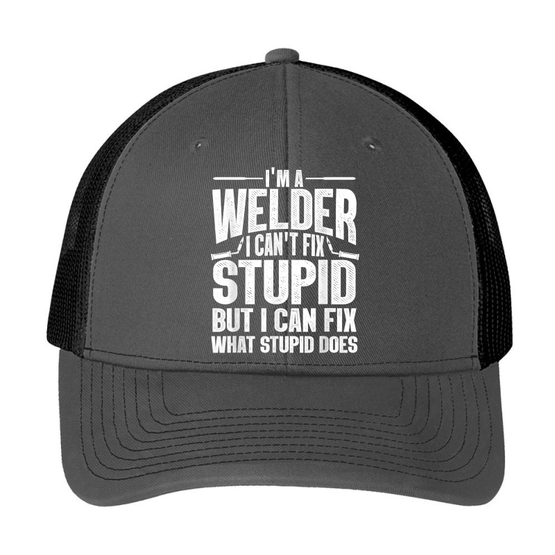 Cool Welding Art For Men Women Welder Iron Worker Pipeliner T Shirt Pa Trucker Cap by lelalucin | Artistshot