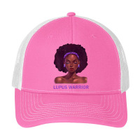 Womens Afro African American Black Woman Lupus Warrior Pa Trucker Cap | Artistshot