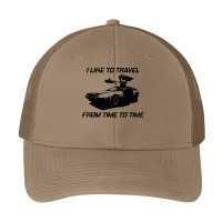 I Like To Travel From Time To Time. Funny Retro Car Vacation T Shirt Pa Trucker Cap | Artistshot