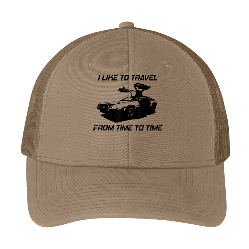 I Like To Travel From Time To Time. Funny Retro Car Vacation T Shirt Pa Trucker Cap by caroldian | Artistshot