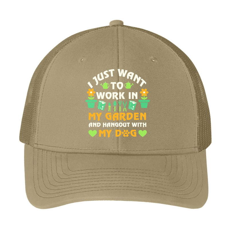 I Just Want To Work In My Garden T  Shirt I Just Want To Work In My Ga Pa Trucker Cap by bullfinchecub | Artistshot