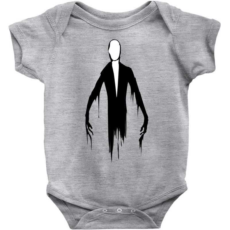 Custom Slenderman Slender Man Creepypasta Baby Bodysuit By Mdk Art