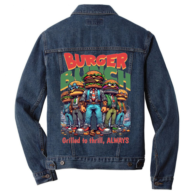 Burger Bunch Men Denim Jacket | Artistshot