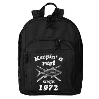 Fishing 50th Birthday Funny Fishings 50 Year Old Basic Backpack | Artistshot