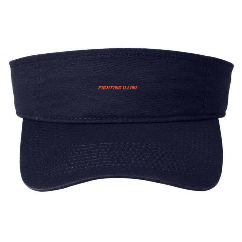 The Illinois Fighting Illini 2 Fashion Visor by meepohumblekid | Artistshot