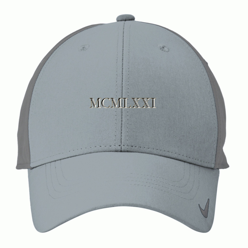 Roman Numeral 1971 Nike Dri-FIT Cap by waktudzuhur | Artistshot