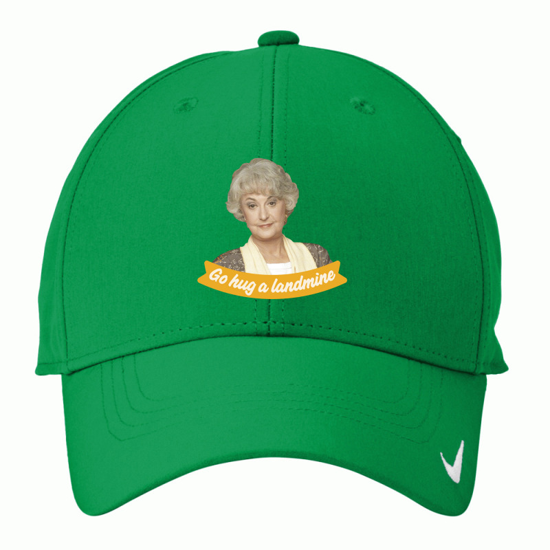 Go Hug A Landmine – Dorothy, The Golden Girls Golden Girls Nike Dri-FIT Cap by saterseim | Artistshot