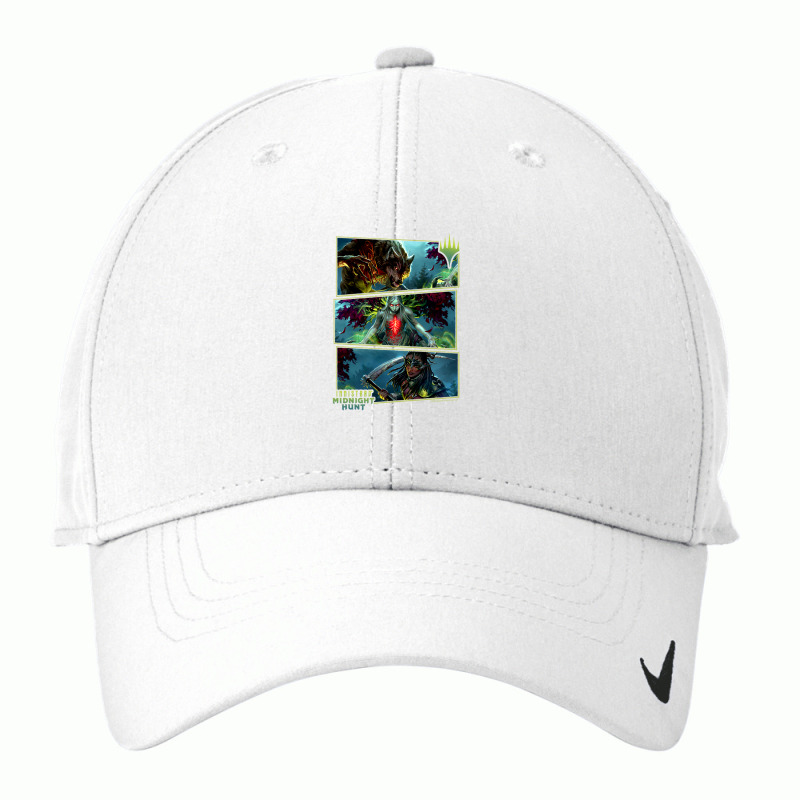 Magic The Gathering Midnight Hunt Panel Nike Dri-FIT Cap by samuelswallace | Artistshot