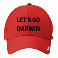 Lets Go Darwin 2 Nike Dri-fit Cap | Artistshot