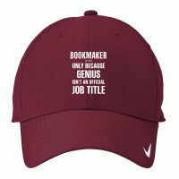 Gift For Genius Bookmaker Nike Dri-fit Cap | Artistshot