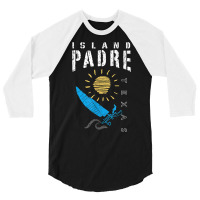 Padre Island Texas Sailing T Shirt 3/4 Sleeve Shirt | Artistshot