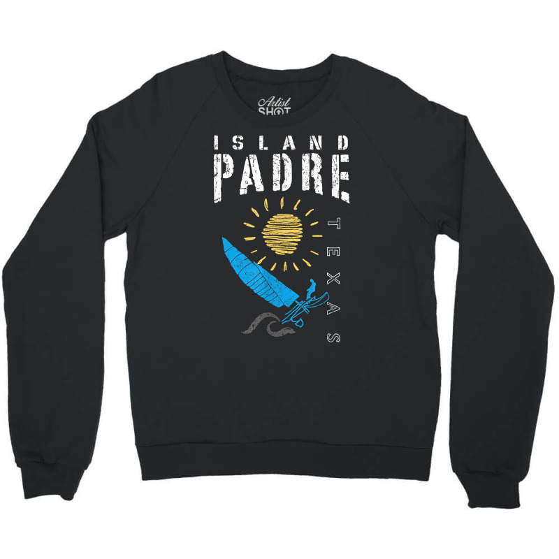 Padre Island Texas Sailing T Shirt Crewneck Sweatshirt | Artistshot