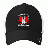 Alaskan Malamute Is My Valentine T  Shirt Alaskan Malamute Is My Valen Nike Dri-fit Cap | Artistshot