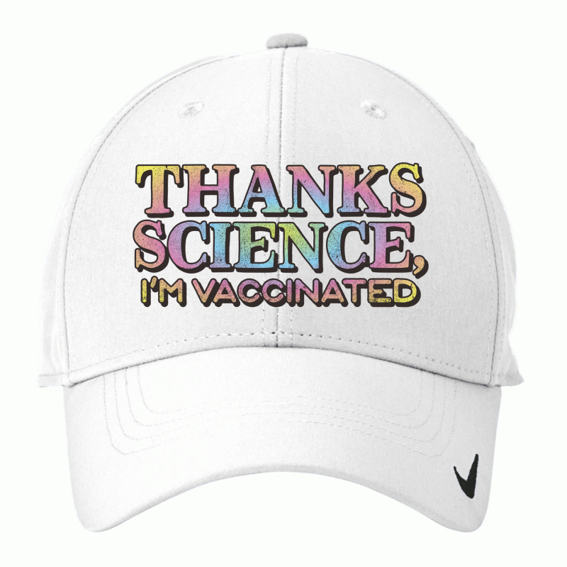 Thank Science, I'm Vaccinated Nike Dri-FIT Cap by kakung | Artistshot