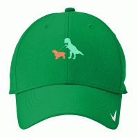 Cocker Spaniel T  Shirtfunny Cocker Spaniel Dinosaur Cute Cocker Spani Nike Dri-fit Cap | Artistshot