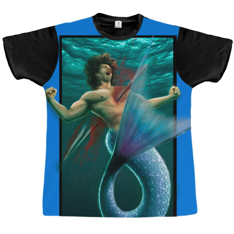 Merman Graphic T-shirt by NRO Arte Digital | Artistshot