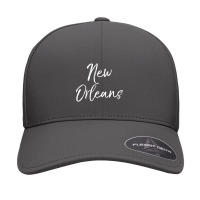 Fun Louisiana Gift New Orleans Trip Gifts Cute New Orleans T Shirt Seamless Cap | Artistshot