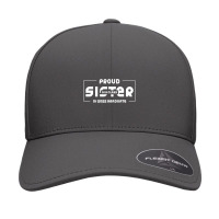 Proud Sister Of A Class Of 2022 Graduate Gift Senior 2022 Seamless Cap | Artistshot