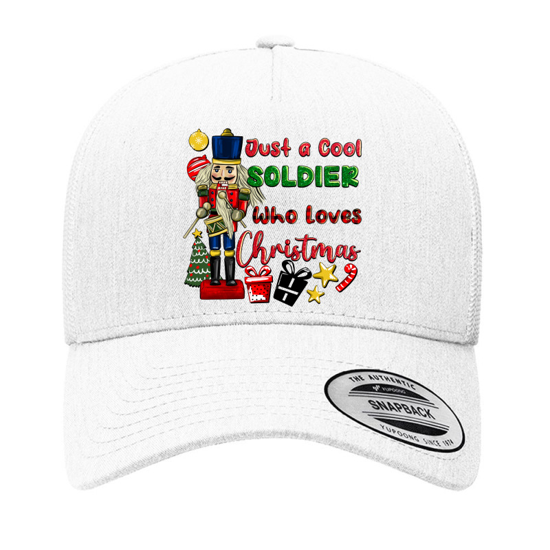 Just A Cool Soldıer Who Loves Christmas Yupoong Trucker Cap | Artistshot