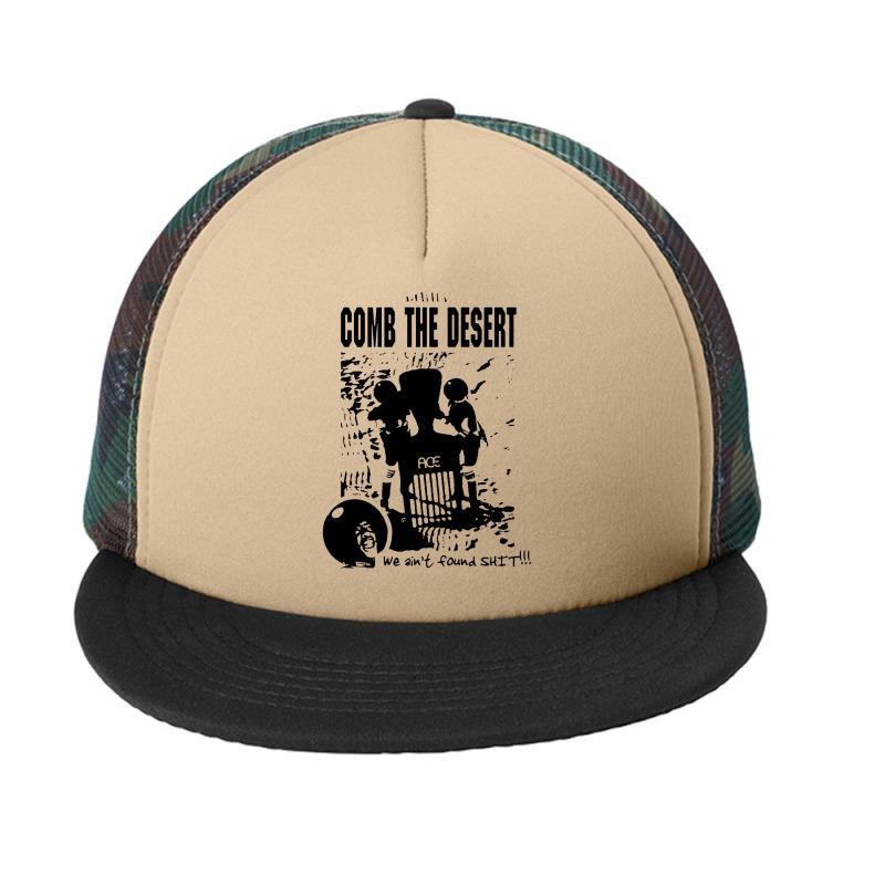 Comb The Desert Foam Snapback hat by trasheatercomicsart | Artistshot