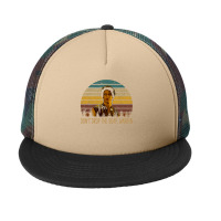 Vintage Photographic American Movie Character Funny Gifts Boy Girl.png Foam Snapback Hat | Artistshot