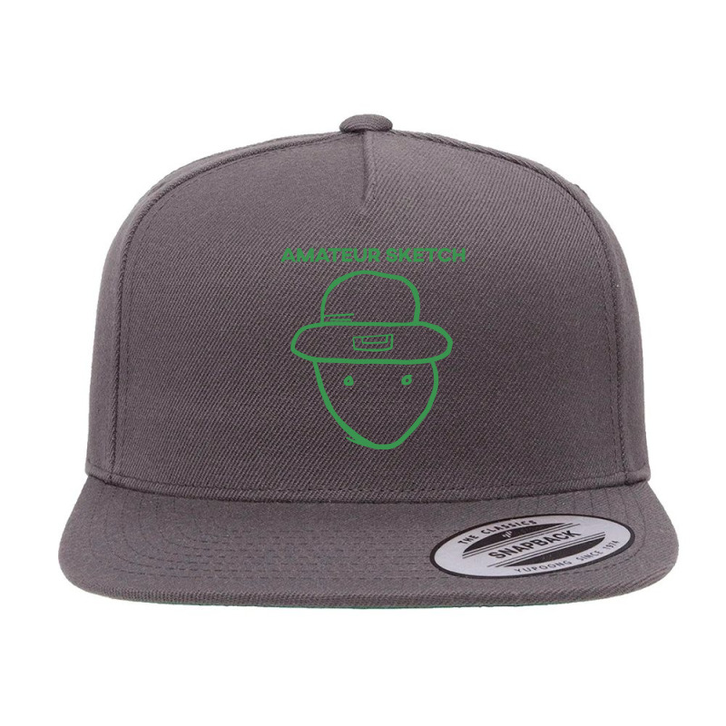 Amateur Leprechaun Sketch Mobile Alabama St Patrick's Day Pullover Hoo 5 panel snapback cap by jacolepachew | Artistshot