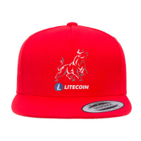 Bull Market Litecoin Ltc Coin To The Moon Crypto Token Hodl T Shirt 5 Panel Snapback Cap | Artistshot