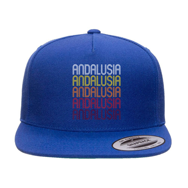 Andalusia, Al  Vintage Style Alabama T Shirt 5 Panel Snapback Cap | Artistshot