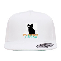 Funny Cat Programmer Code Writer Programming Codin 5 Panel Snapback Cap | Artistshot