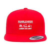 Herren Fahrlehrer Leben Am Limit Fahrschullehrer Männer Geschenk 5 Panel Snapback Cap | Artistshot