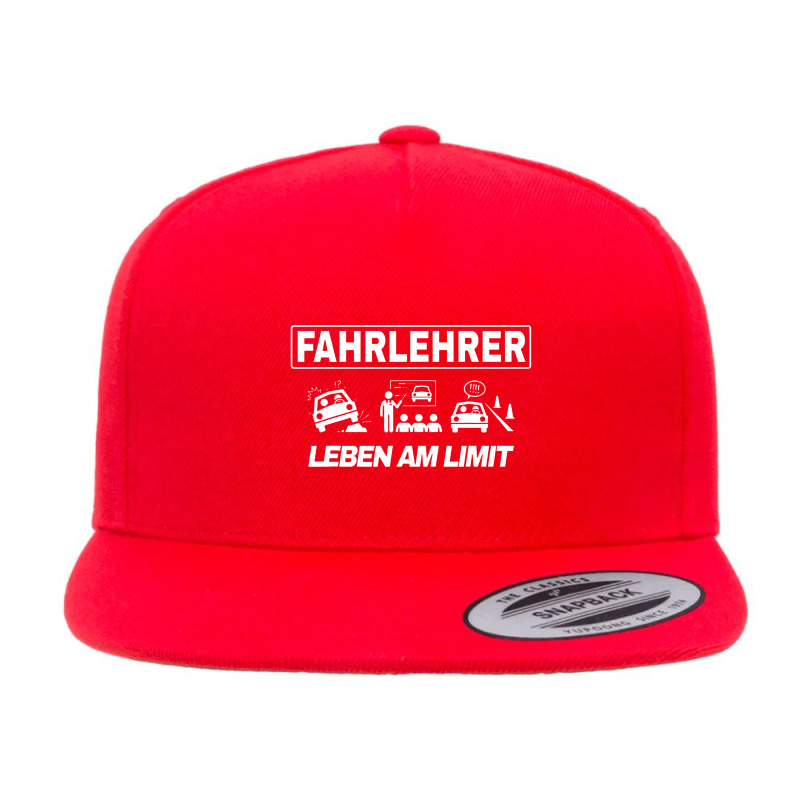 Herren Fahrlehrer Leben Am Limit Fahrschullehrer Männer Geschenk 5 panel snapback cap by trasheatercomicsart | Artistshot