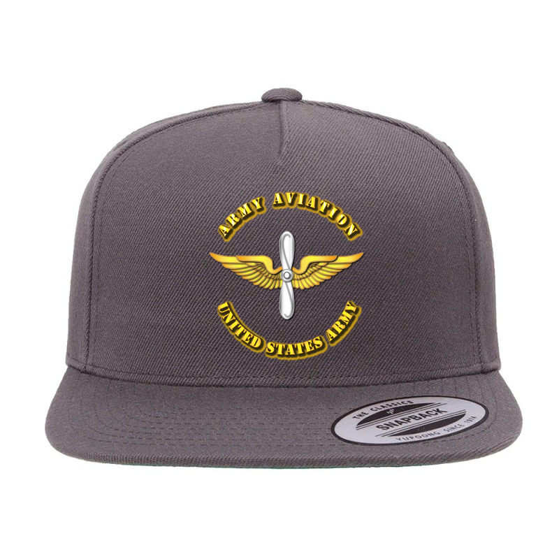 Army Army Aviation 5 panel snapback cap by moonlight2270 | Artistshot