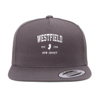 Westfield New Jersey Nj Vintage Athletic Sports Design T Shirt 5 Panel Snapback Cap | Artistshot