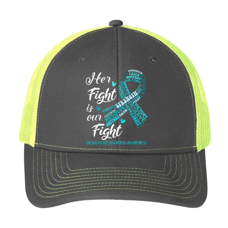 Dissociative Disorders Awareness Her Fight Is Our Fight Pa Trucker Cap | Artistshot