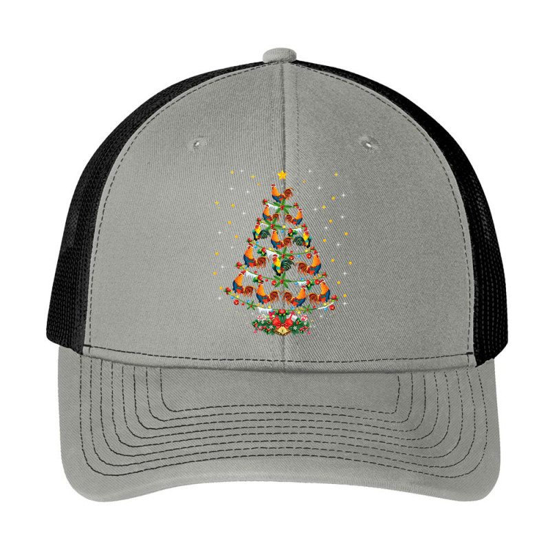 Chicken Roster Chicken Lover Xmas Roster Christmas Tree 25 Hen Chick Pa Trucker Cap by permad | Artistshot