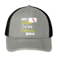 Just A California Girl In A Pennsylvania World Cute Gift Tank Top Pa Trucker Cap | Artistshot