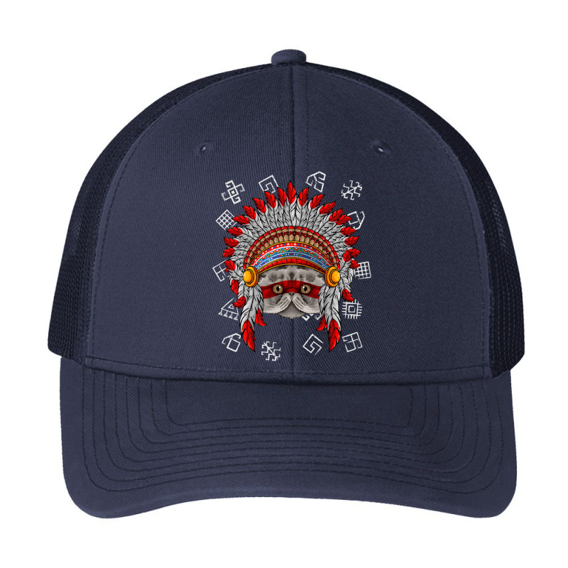 Indigenous Persian T  Shirt Indigenous Persian Native American Cat Ind Pa Trucker Cap | Artistshot